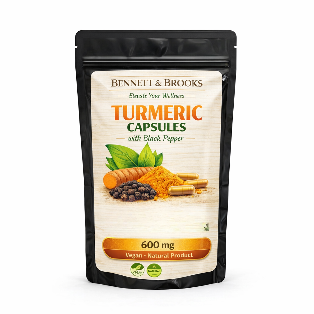 Turmeric 6000mg + Black Pepper Capsules