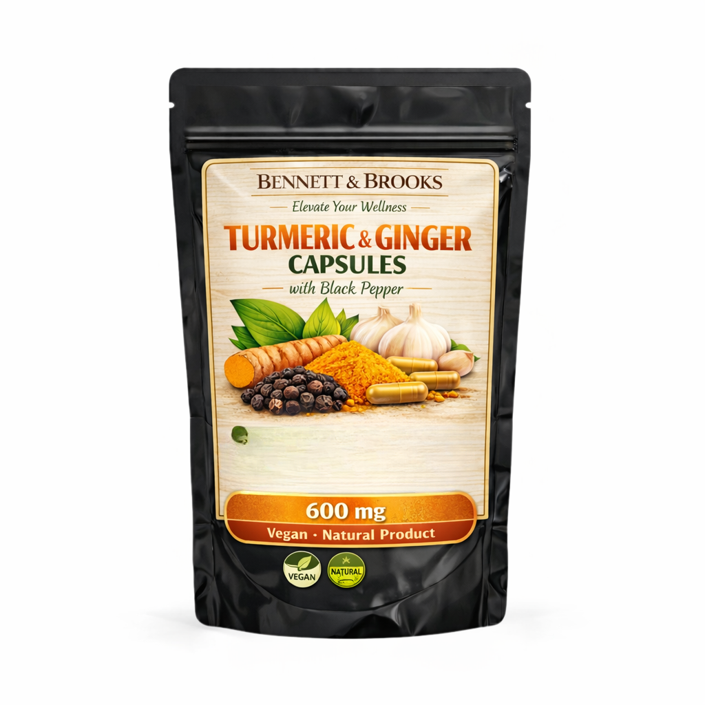 Turmeric + Ginger + Black Pepper Capsules